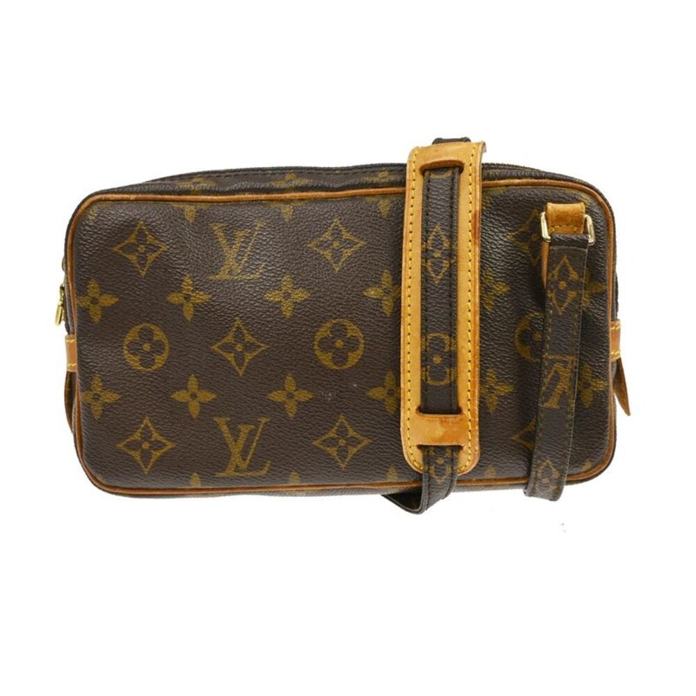 Louis Vuitton Marly Monogram Brown Canvas Handbag